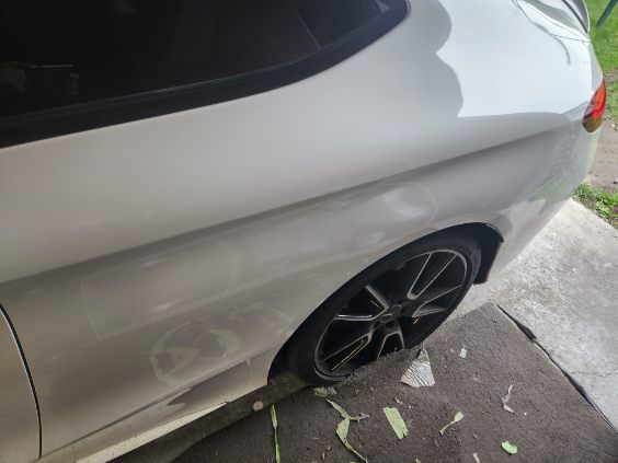 Mercedes C43 AMG Scratch Repair — After